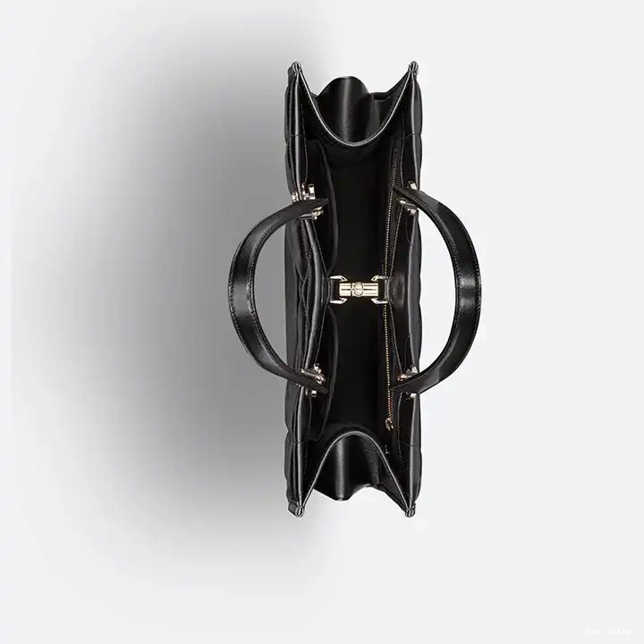 Dior Factory Outlet Dior Black Calfskin Tote Essential Archicannage 0505